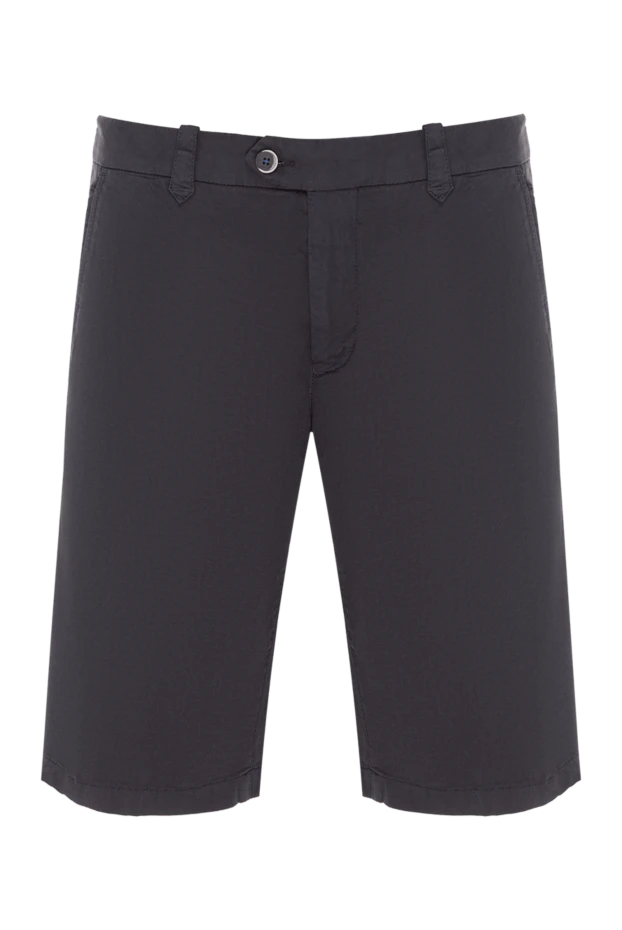 Ерлерге арналған қою көк түсті мақтадан жасалған чинос шорттары - фото 1