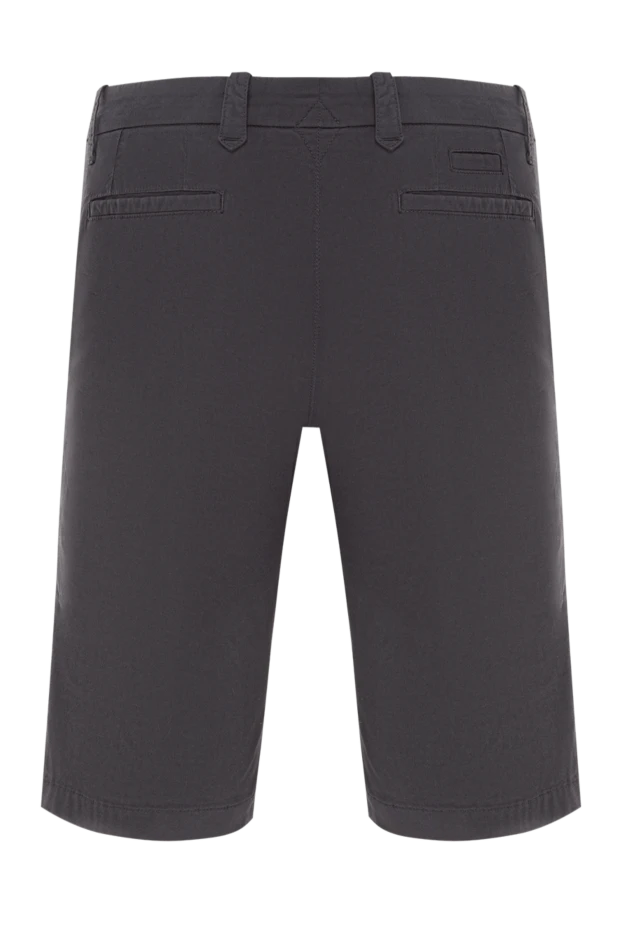 Corneliani мужские темно-серые хлопковые шорты-чиносы 192063 - фото 2