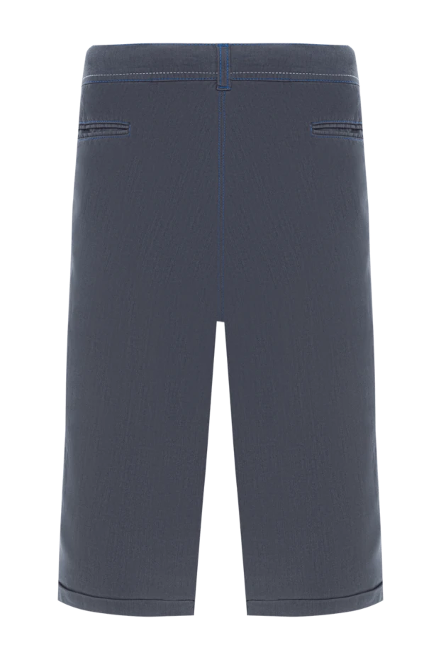 Scissor Scriptor cерые шорты-бермуды с контрастной синей строчкой 192068 - фото 2