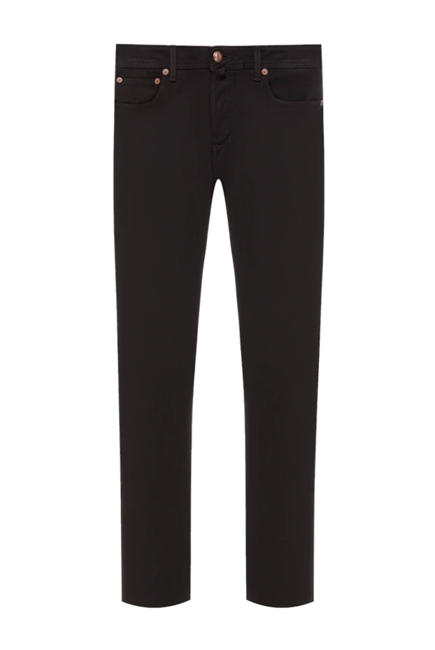 Jacob Cohen мужские джинсы черного цвета фасона slim-fit. 192228 - фото 1