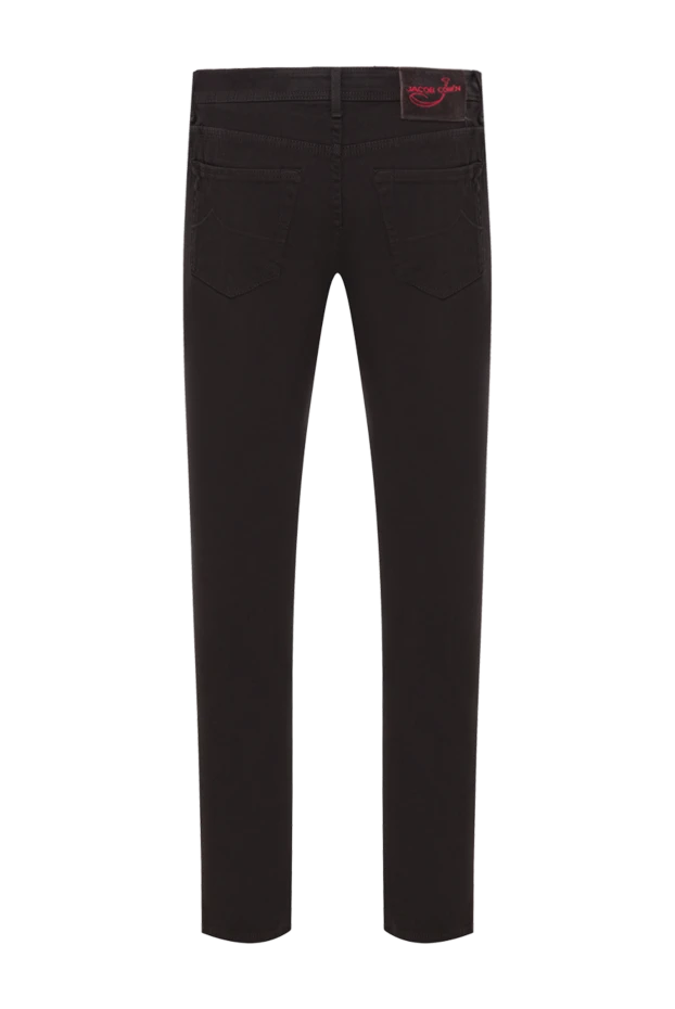 Jacob Cohen мужские джинсы черного цвета фасона slim-fit. 192228 - фото 2