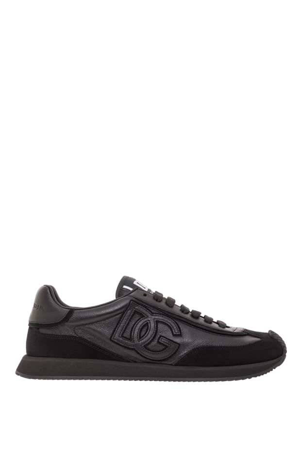 Кроссовки DG с амортизирующей подошвой из черной телячьей кожи
- фото 1