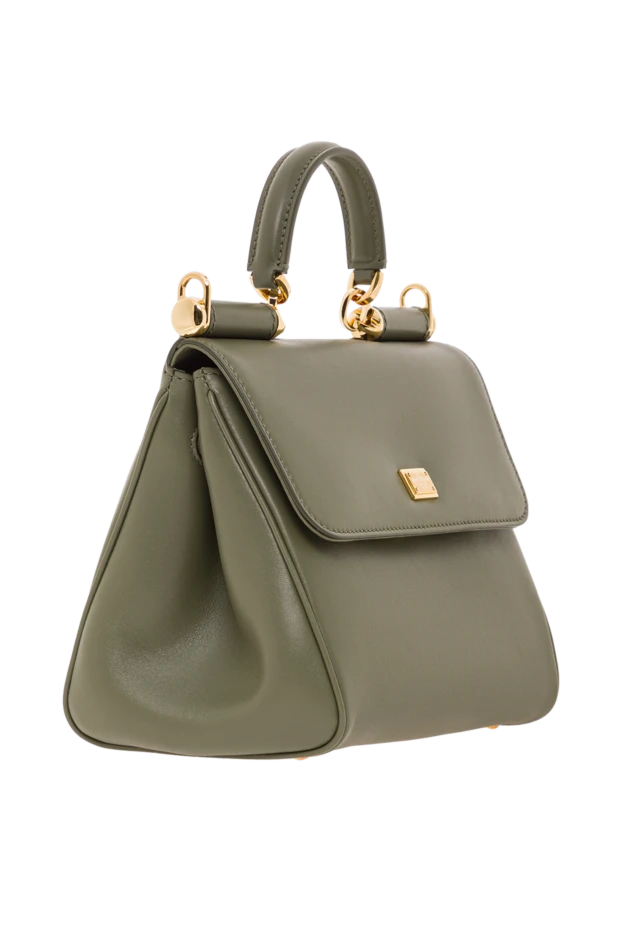 Dolce & Gabbana менің сицилиядан жасалған бұзау терісінен жасалған, винтажды жезден жасалған әшекейлі сөмкем 192245 - фото 3