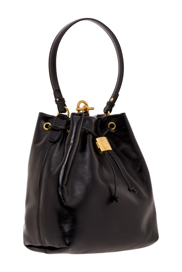 Balmain рюкзак женский pulse черный из телячьей кожи 192277 - фото 3