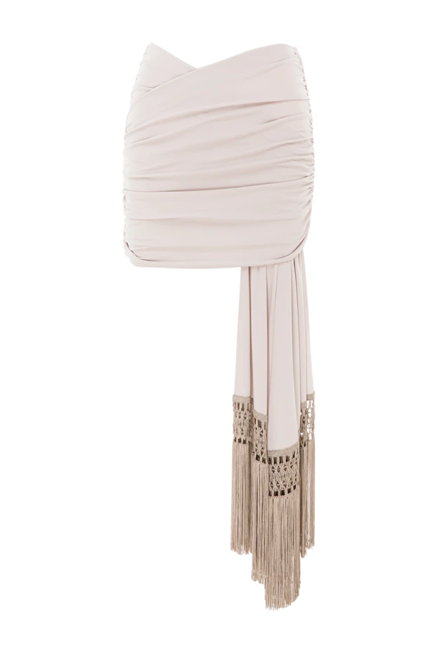 Dalia mini skirt with long fringed detail. - photo 1