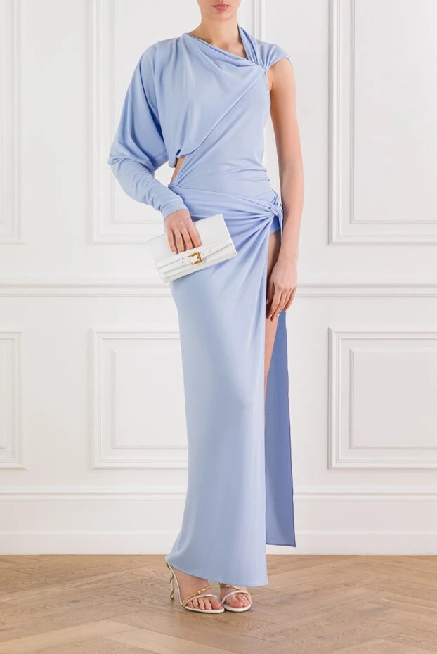 The Andamane боди serena на одно плечо из трикотажа с одним длинным рукавом 192532 - фото 2