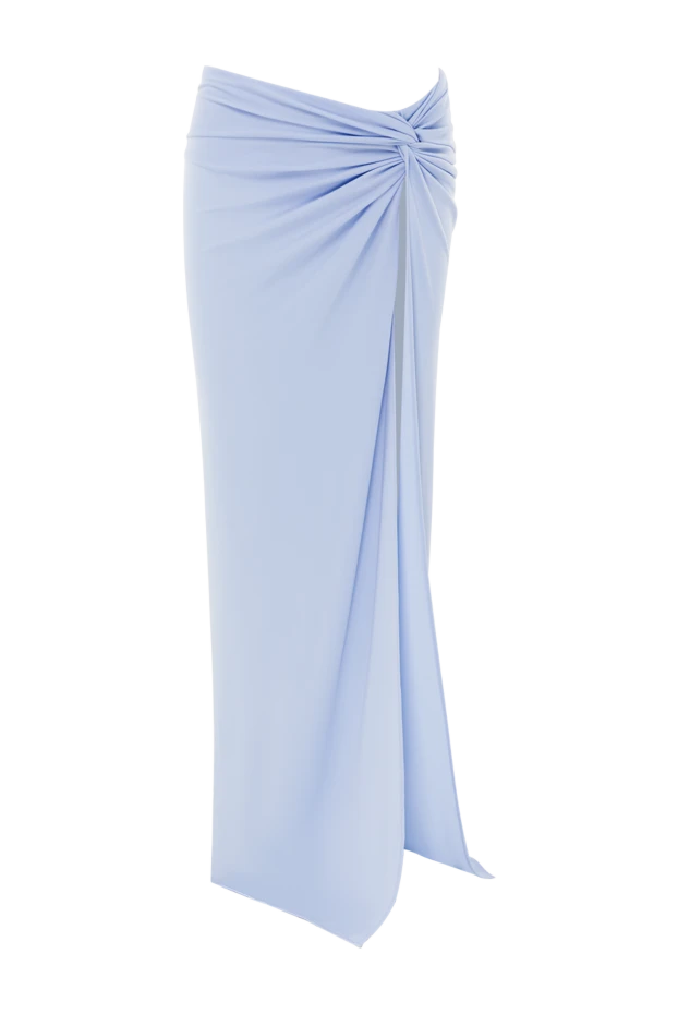 Zohra Long Draped Jersey Skirt - photo 1