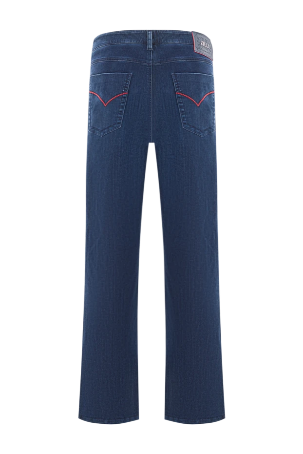 Zilli джинсы с характерной красной строчкой на задних карманах 192537 - фото 2