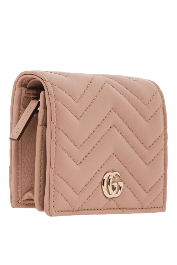 Gucci футляр-кошелек для карт с ромбовидным узором шеврон 192562 - фото 3