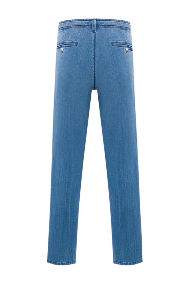 Scissor Scriptor мужские синие джинсы с поясом на регулируемой кулиске 192710 - фото 2