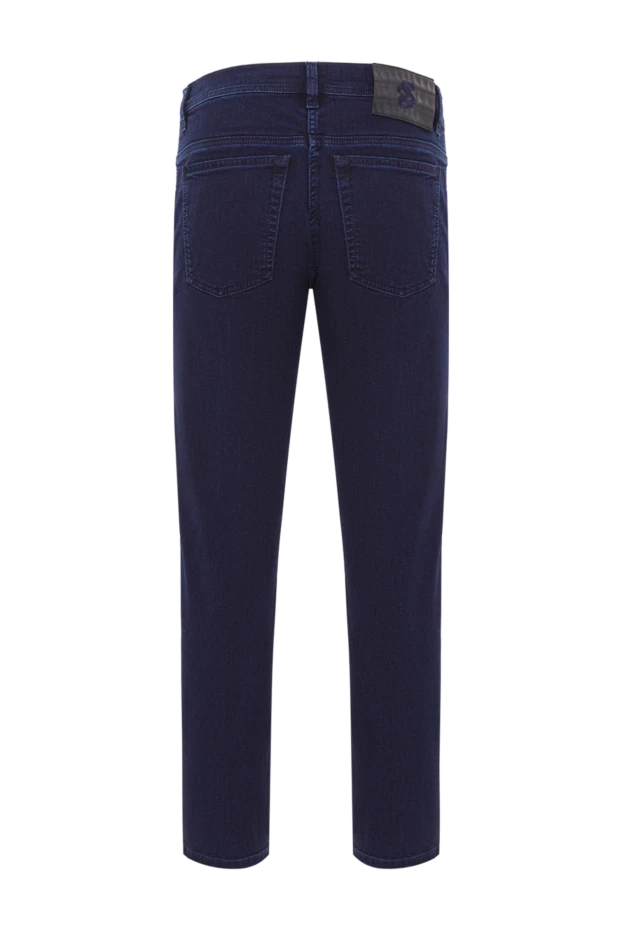 Scissor Scriptor dark blue men's premium straight-leg jeans 192720 - photo 2