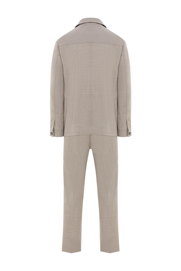 Tombolini men's beige suit in casual style 192746 - photo 3