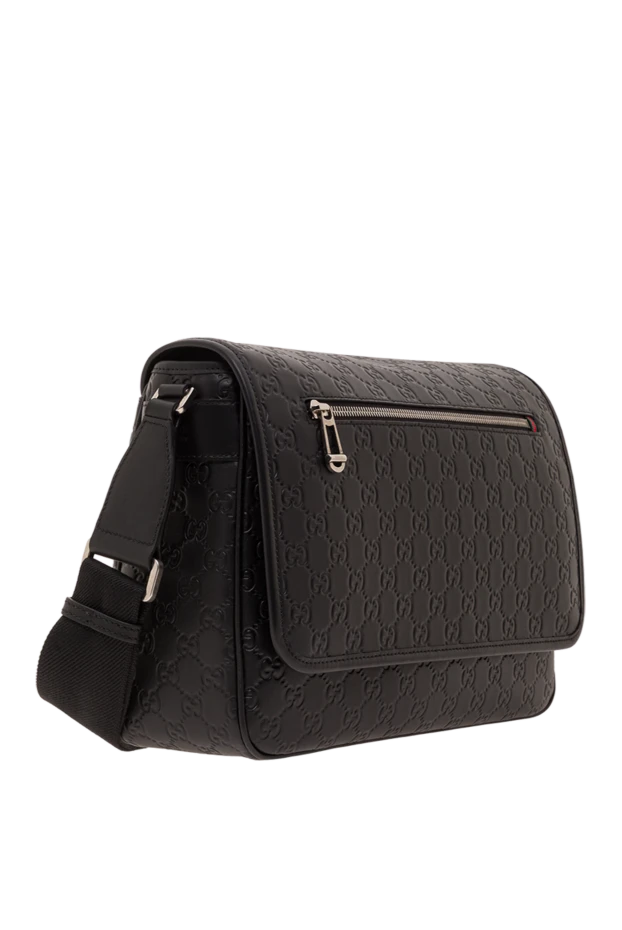 Gucci сумка через плечо среднего размера gg emblem черного цвета

 192761 - фото 3