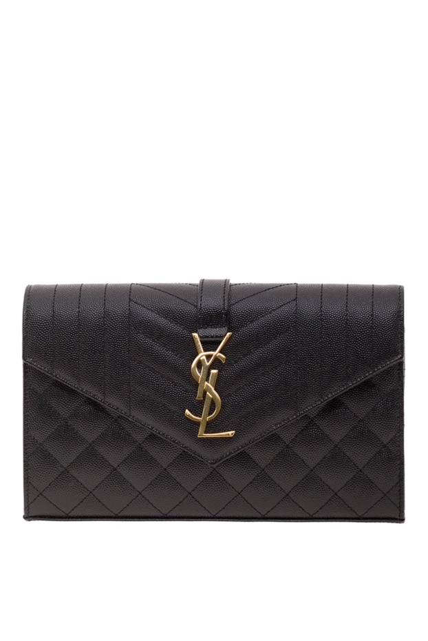 Envelope bag in quilted grained calfskin - photo 1