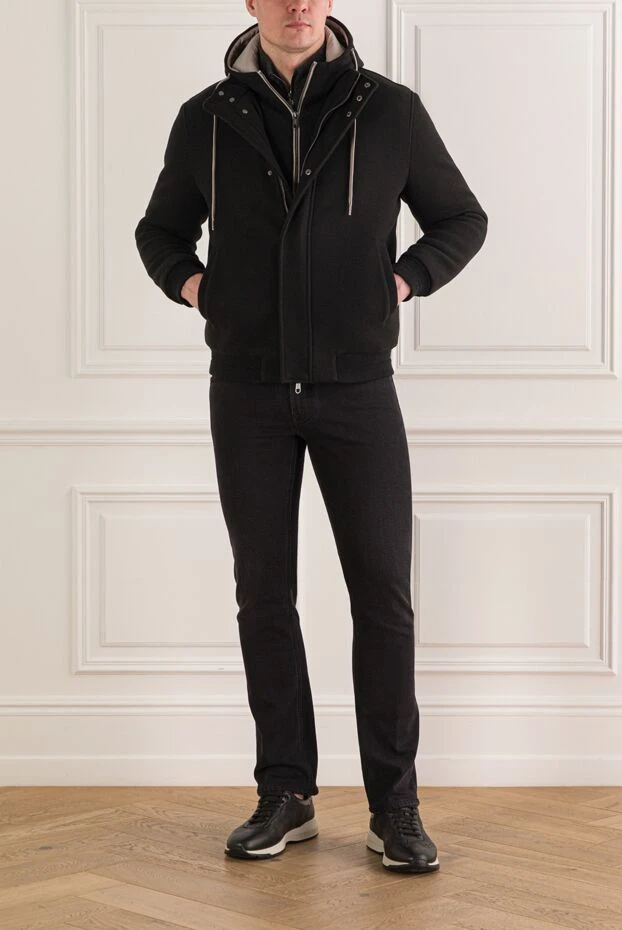 Siviglia синее спортивное худи из мягкого трикотажного джерси 192834 - фото 2