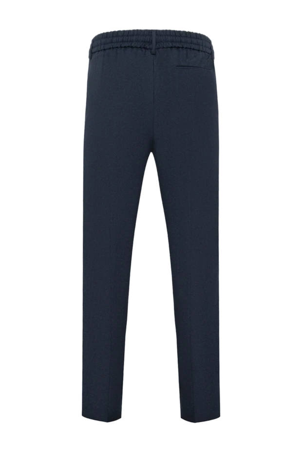 Berwich wool trousers with creases and adjustable drawstring 192837 - photo 3