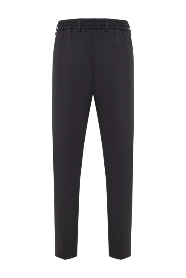 Berwich ерлерге арналған қара түсті, серпімді белбеуі және бауы бар спорттық шалбар 192855 - фото 2