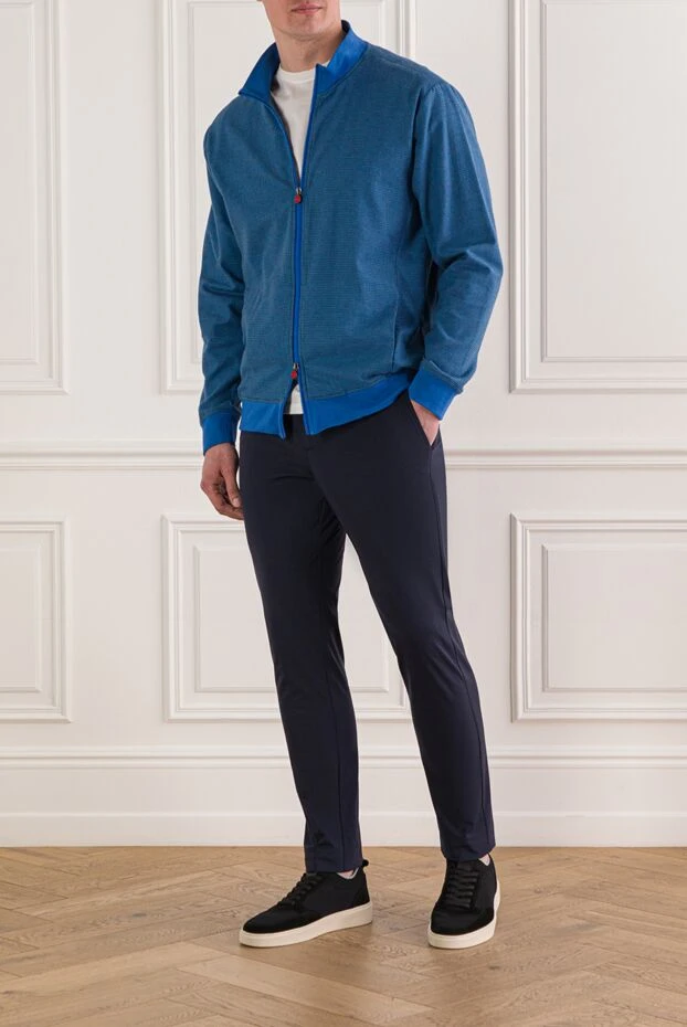 Berwich реттелетін бауы бар саяхат шалбары, көк түсті 192863 - фото 2