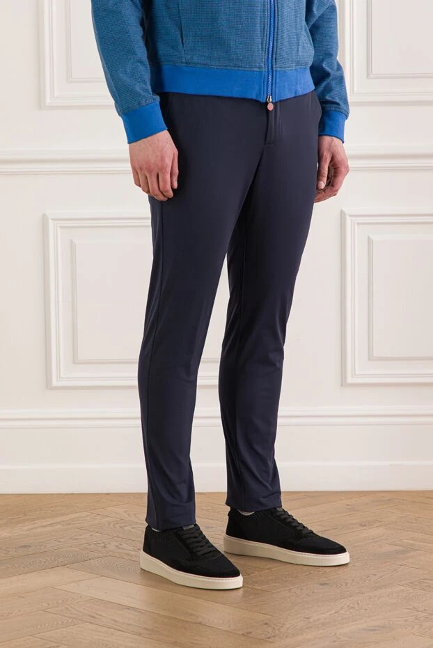 Berwich реттелетін бауы бар саяхат шалбары, көк түсті 192863 - фото 3