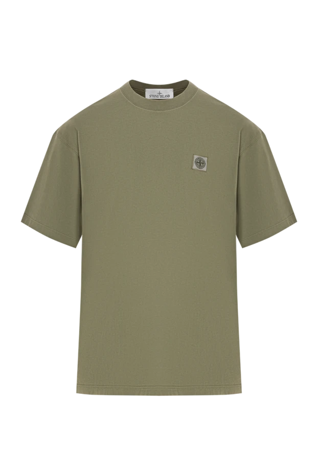Green standard fit T-shirt with
