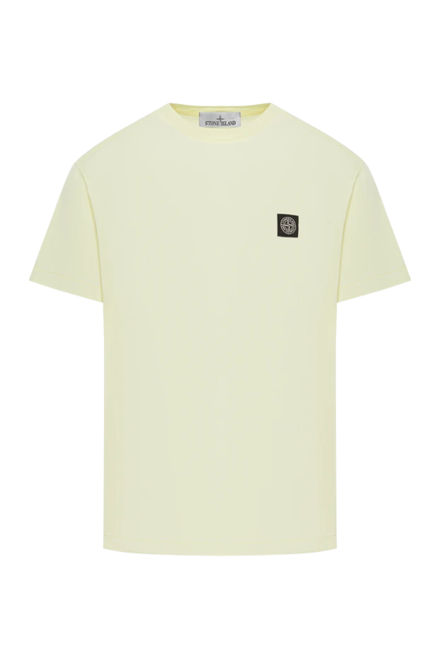 Ашық түсті, компас патчы бар, денеге жабысқан футболка - фото 1