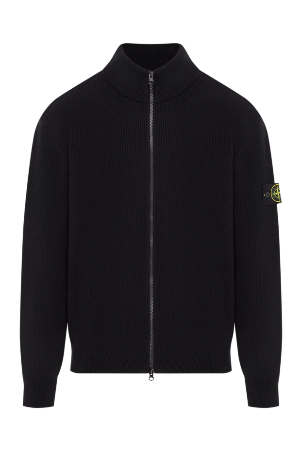 Жұмсақ қабырғалы органикалық мақтадан жасалған сыдырмалы кардиган - фото 1