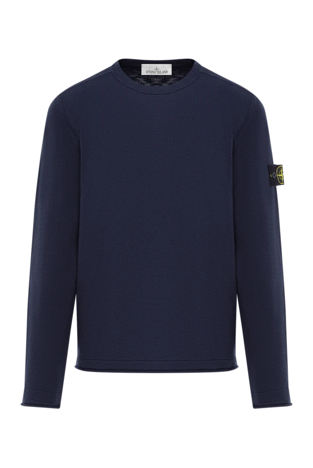 Органикалық мақтадан және нейлоннан жасалған тоқылған мойын жемпір - фото 1