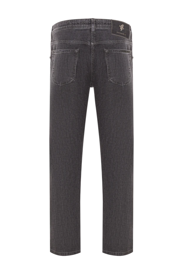 Stefano Ricci basic jeans made of deep gray cotton with a natural texture 193129 - photo 2