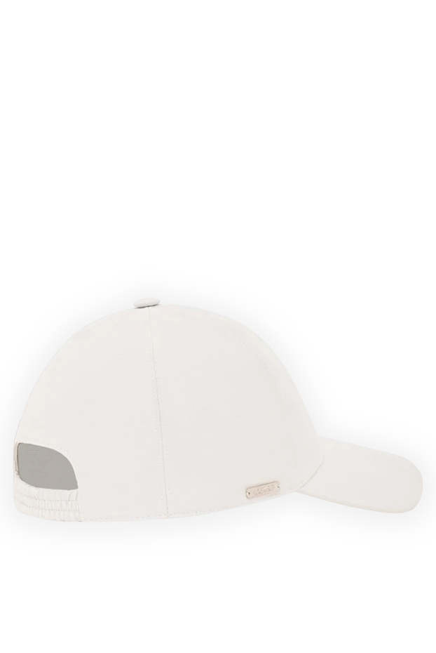 Enrico Mandelli white baseball cap with brand logo 193159 - photo 3