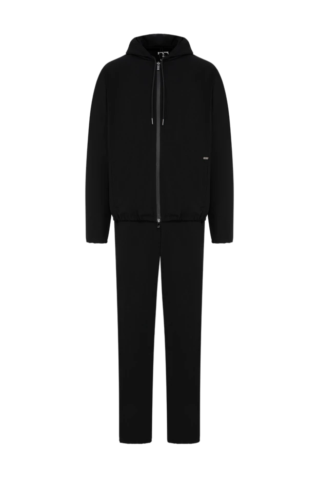 Tombolini men's knitted suit with a hood and a hidden zipper 193194 - photo 1