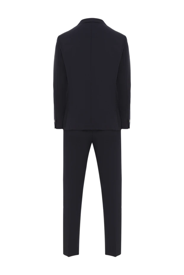 Tombolini мужской темно-синий костюм приталенного кроя с зауженными брюками 193195 - фото 2