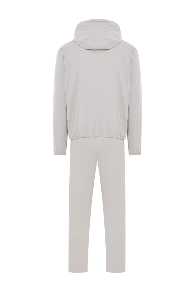 Лаконикалық стильдегі ерлерге арналған сұр спорттық костюм - фото 2