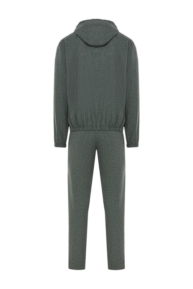 Tombolini мужской спортивный в темно-зеленом цвете из натуральной шерсти 193198 - фото 2