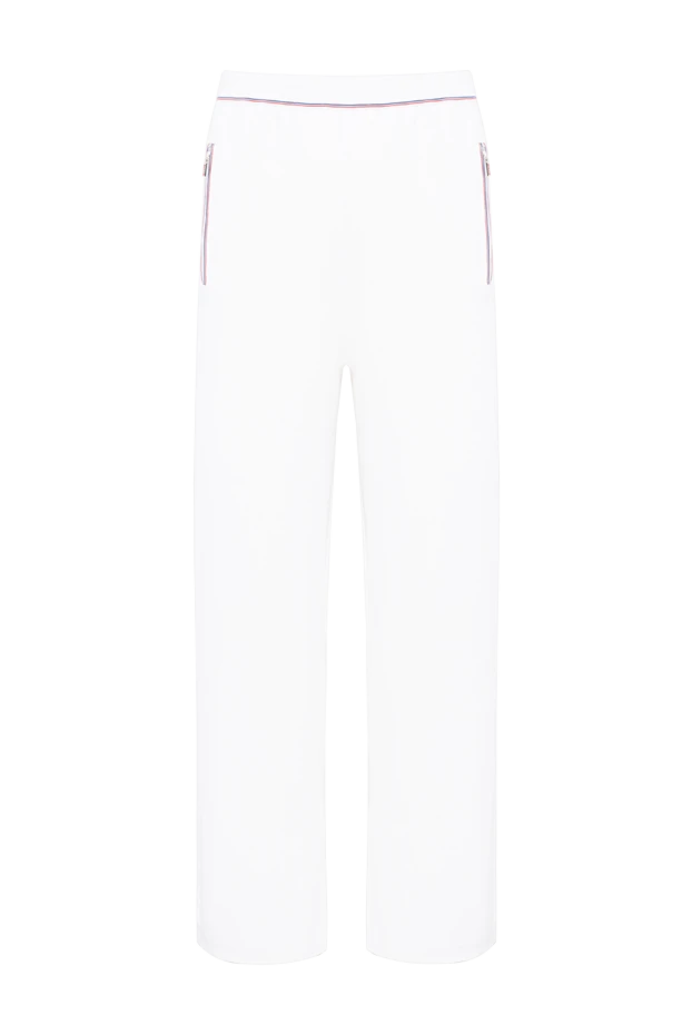 Zilli white jogger pants with red and blue stripes 193249 - photo 1