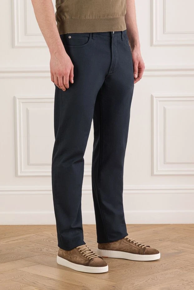 Loro Piana классические джинсы quarona из хлопкового денима с добавлением эластичных волокон 193258 - фото 3