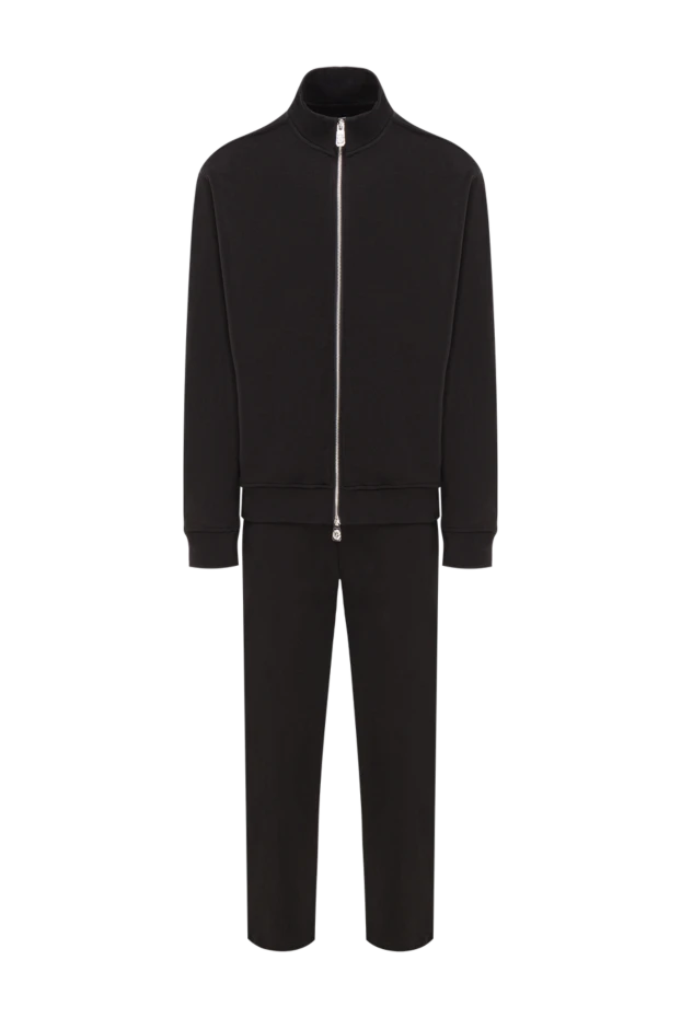 Men's tracksuit with a contrasting zipper and the brand's signature logo - photo 1