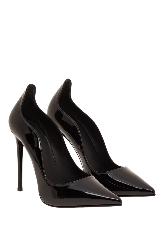 Le Silla ivy black patent leather heeled pumps 193290 - photo 3
