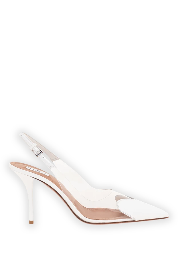 LE CŒUR white patent leather slingbacks - photo 1