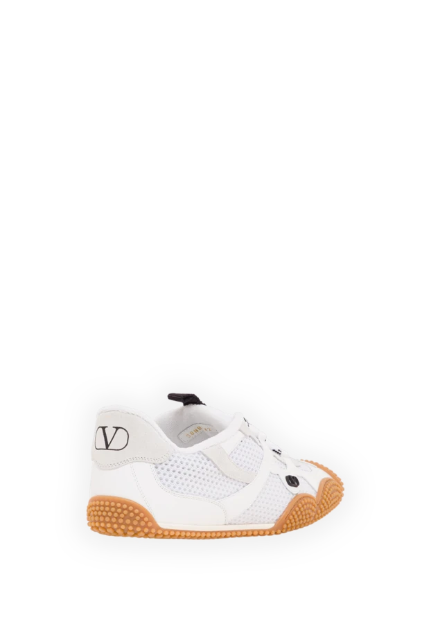 Valentino женские кроссовки amphibia в белом цвете с оригинальной подошвой 193346 - фото 3