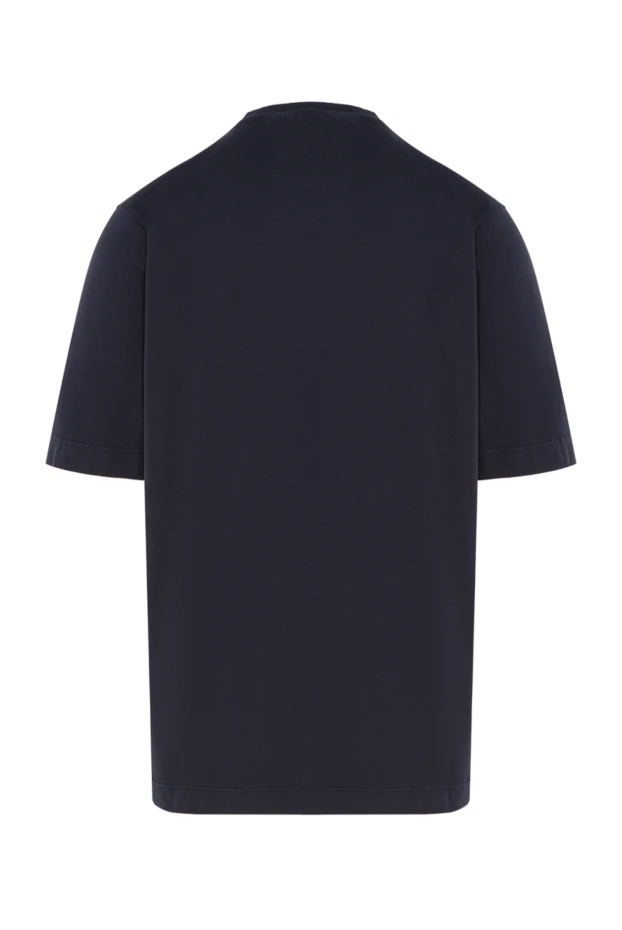 C.P.Company кеудесінде логотипі бар қара мақтадан жасалған футболка 193360 - фото 3