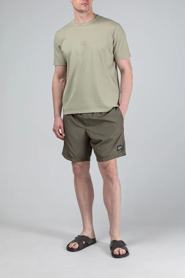 Плавки-боксеры среднего размера зеленого цвета - фото 2