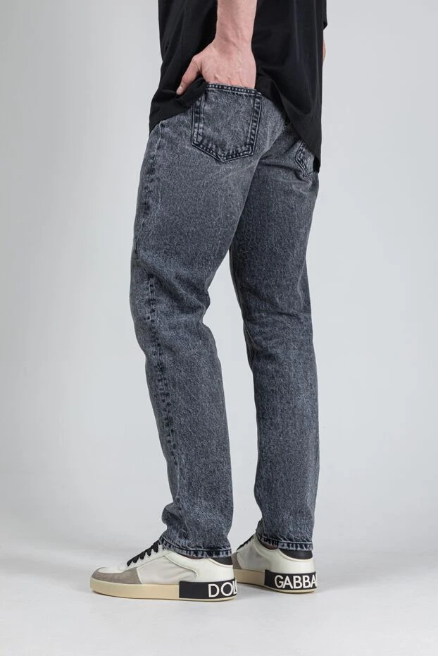 Dolce & Gabbana кроссовки portofino из текстиля с замшевыми вставками 193381 - фото 2