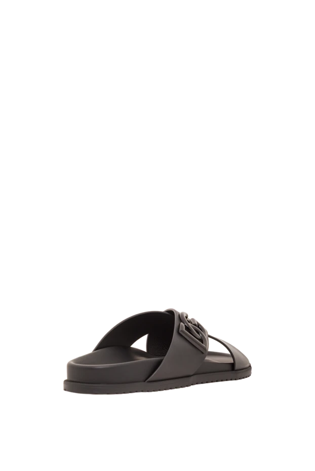 Dolce & Gabbana логотипі бар қара былғары кроссовер бау сырғымалары 193382 - фото 3