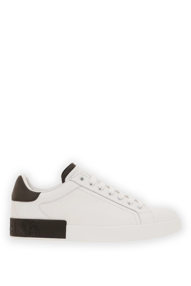 Portofino ерлерге арналған бұзау терісінен жасалған былғары кроссовкалар - фото 1