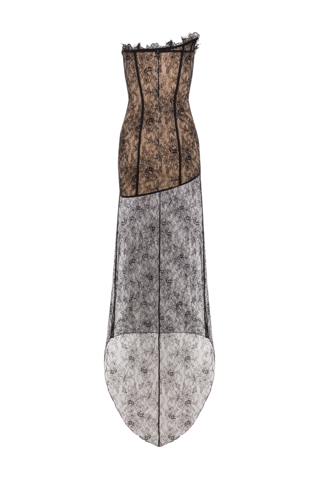 Giuseppe Di Morabito кружевтік әсері бар ұзын корсет макси көйлек 193425 - фото 2