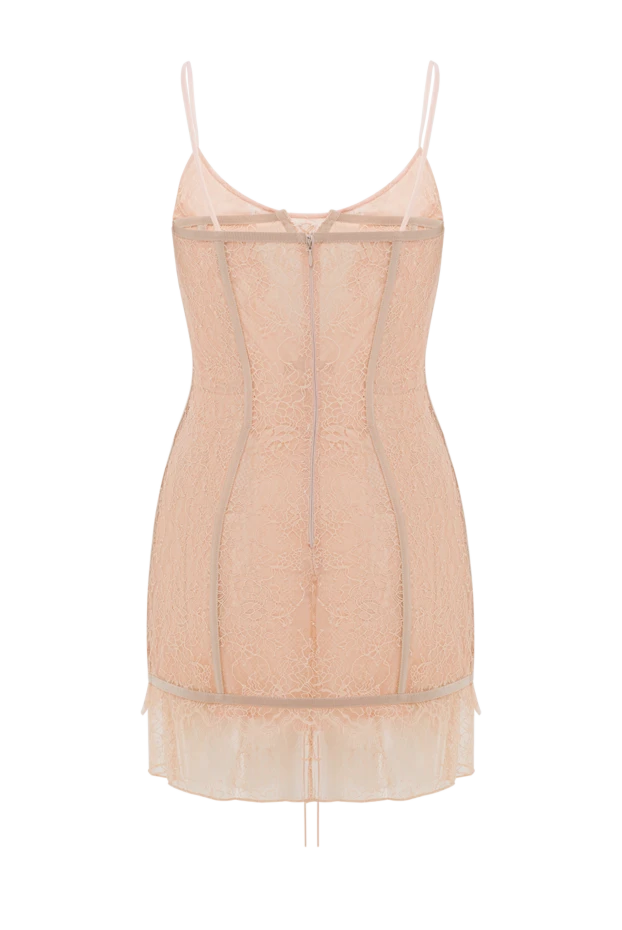 Giuseppe Di Morabito бежевый түсті кружевті көйлек 193426 - фото 2