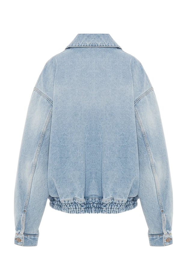 Giuseppe Di Morabito әйелдерге арналған иығы төмен джинсы-бомбер күртеше 193435 - фото 2