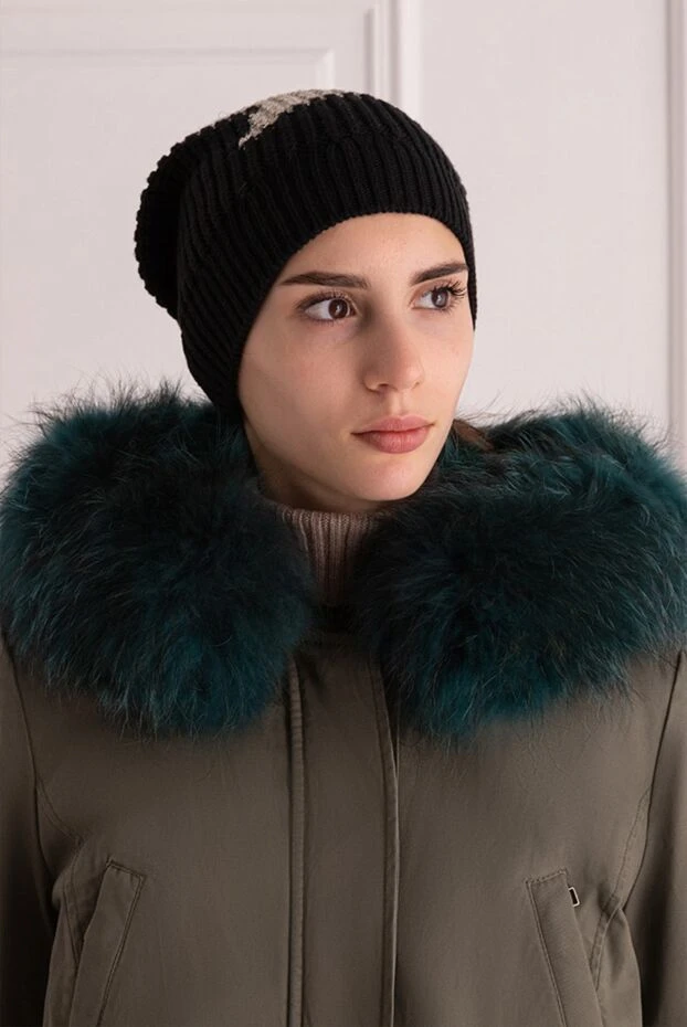 Santoni бежевые комбинированные кроссовки с оранжевой отделкой 193510 - фото 2