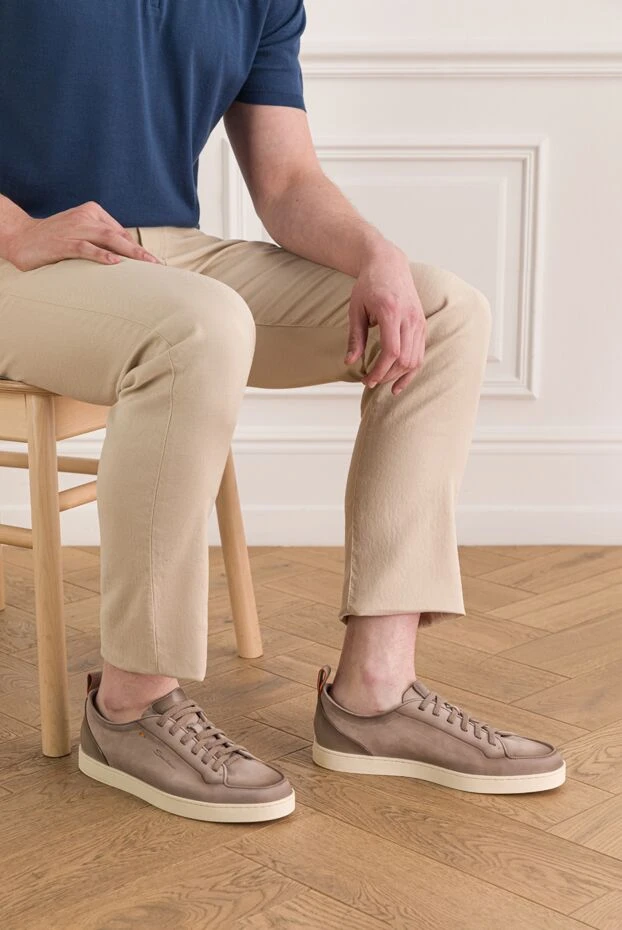 Santoni кроссовки, кеды,сникеры 193512 - фото 2