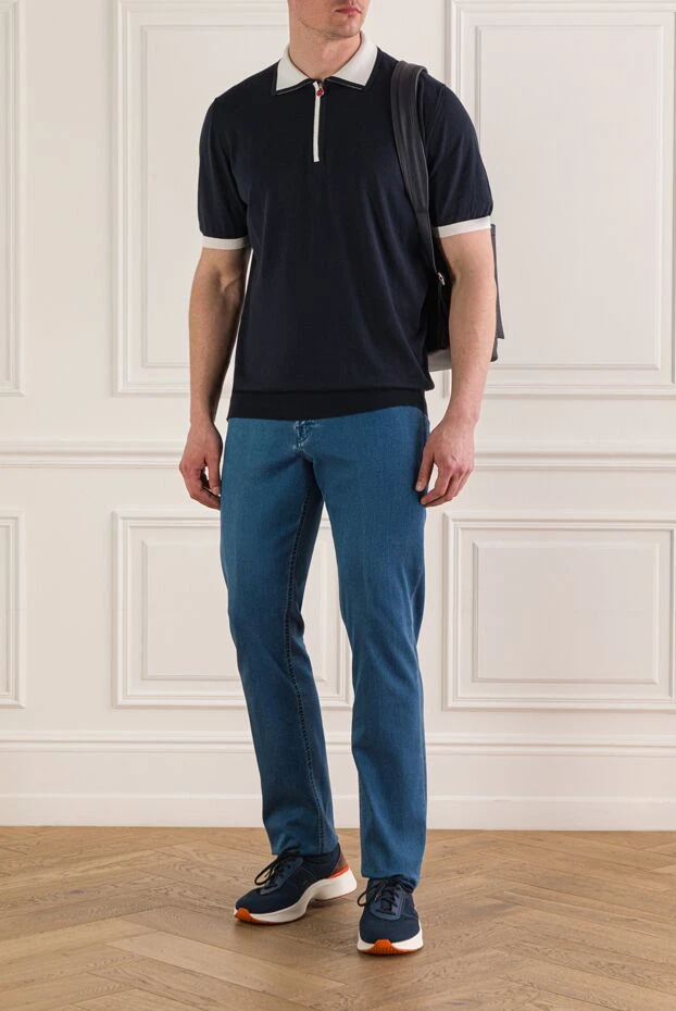 Kiton поло  короткий рукав 193534 - фото 2